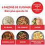 Instant Cuiseur de riz et cuiseur vapeur - Cuiseur à riz numérique multifonction, cuiseur vapeur et sauteuse - Pot amovible alla