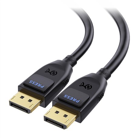 Cable Matters [certifié VESA] Câble DisplayPort 2.1 54Gbps 3m