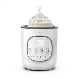 Chauffe-biberon Électrique 8-en-1, Réchauffage Rapide du Lait Maternel, Contrôle Intelligent de Température, 220V Chauffe-biberon Électrique 8-en-1