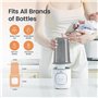 Chauffe-biberon Électrique 8-en-1, Réchauffage Rapide du Lait Maternel, Contrôle Intelligent de Température, 220V