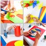 60 feuilles de papier cartonné coloré - A4 8,3 x 11,7 pouces / 15 couleurs 85Ib 230gsm 21x29,7cm Papier cartonné pour bricolage 