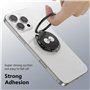 GlasFlength Popsocket Anneau Téléphone Portable de Support, Pop Socket Bague Telephone Portable avec Base Extensible et Poignée