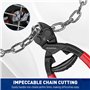 WORKPRO Mini Coupe-boulons 200 mm, Coupe-câble en Acier Allié Forgé au Cr-V, Capacité de Coupe 4 mm avec Ressort Télescopique, R