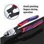 WORKPRO Pince Coupe-Câble 210 mm, Pince Coupante Électricien Idéale pour Couper les Câbles en Cuivre, en Aluminium et les Câbles