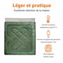 Amazon Basics Rectangulaire Sac de couchage pour le camping et la randonnée par temps froid, taille Double size pour deux person
