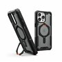 Urban Armor Gear Plasma XTE - Coque de Protection pour Apple iPhone 15 Pro Max - avec Support - Chargement sans Fil/Charge magné