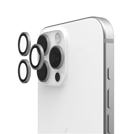 Urban Armor Gear UAG Protecteur d'objectif d'appareil photo conçu pour iPhone 16 Pro Max/16 Pro/15 Pro Max/15 Pro Len Shield Len