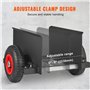 VEVOR Chariot Porte-plaques de Plâtre 272 kg Chariot Panneaux pour Cloisons Sèches Réglable avec Roues Pneumatiques Verrouillabl