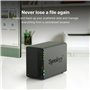 Synology NAS DS223 à 2 Baies (sans Disque) Noir
