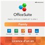 OfficeSuite Family – 6 Utilisateurs – Documents