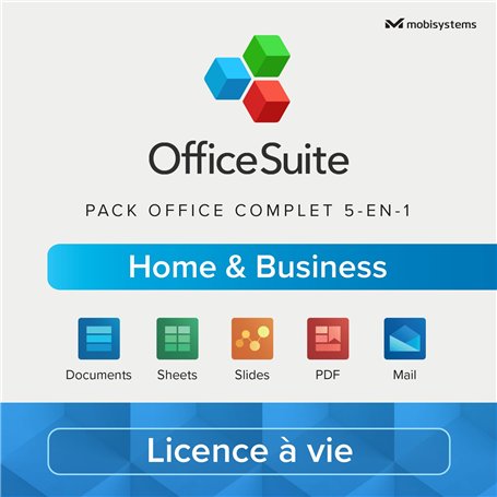 OfficeSuite Home & Business – Licence à vie – Documents