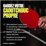 PRO SPIN Kit de Nettoyage en Caoutchouc pour Tennis de Table – 200 ML Nettoyant pour Raquettes de ping-Pong et éponge Inclus | E