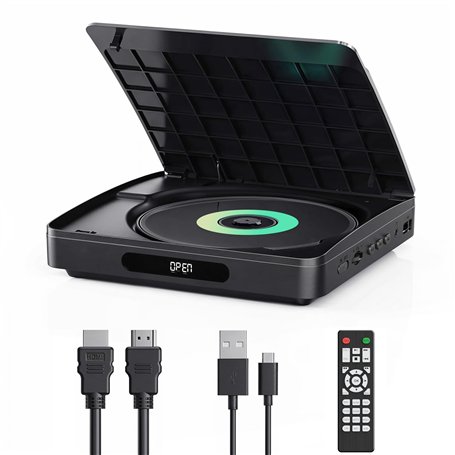 YOTON Mini Lecteur DVD pour TV avec Port USB