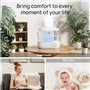 Dreo Humidificateurs pour la chambre à coucher, Humidificateur à vapeur froide surdimensionné de 4L avec diffuseur d'huile et ve