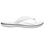 Crocs Mixte Crocband Flip Tongs, White, 39/40 EU