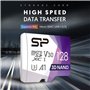 SP Silicon Power Carte mémoire microSDXC UHS-3 128 Go FBE-SU128GBSTXDU3V20EU