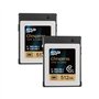 Silicon Power Lot de 2 cartes mémoire CFexpress Type B 512 Go
