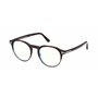 Lunettes de Vue Tom Ford FT 5833-B BLUE BLOCK Brown Grey Shaded 49/20/145 homme