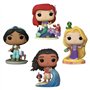 Funko Pop! Disney Princess - Ultimate Princess Glow 4-Pack
