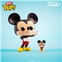 Funko Bitty Pop Disney - Mickey Mouse, Minnie Mouse (pink Dress), Pluto et une Mini-figurine Mystère en Surprise - 2.2 Cm Collec