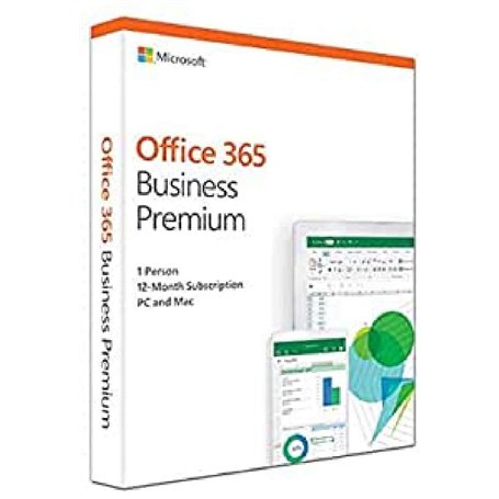 Microsoft Office 365 Business Premium 1Licence(S) 1Année(S) Anglais - Logiciels Office (1 Année(S)