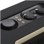 JBL Authentics 300 Enceinte Intelligente connectée Portable avec Wi-FI, Bluetooth et Assistants vocaux, Design rétro, Noire, Pri