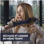 BaByliss Air Wand - Sèche-cheveux, Lisseur et Styler. Tout en Un. S'utilise sur cheveux secs ou mouillés. Anti Frisottis, Sans D