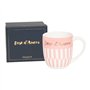 DRAEGER PARIS 1886 | Mug en Céramique Rose 320ml Dose d'Amour | Cadeau Original Amis
