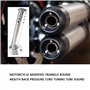 Silencieux D'échappement De Moto Universel 48mm Réglable DB Silencieux Modifié Bouche Ronde Noyau Tuning Tube Son Tueur