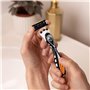 BIC Hybrid 5 Flex Recharges - 8 Recharges de Rasoir Homme à 5 Lames Nanotech en Titane avec Bande Lubrifiante pour un Rasage Pré