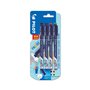 Pilot FriXion Fineliners Pack of 4 Black/Blue/Red/Green
