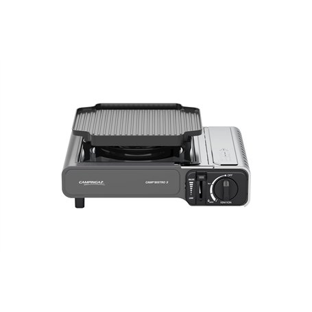 Campingaz Camp Bistro 3 Réchaud & Grill Combo | Réchaud camping à 1 brûleur | 2.200 watts | Cuisinière d'extérieur portable comp