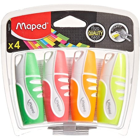 Maped Lot de 4 surligneurs