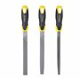 Stanley 022464 File Set includes 1/2 Round/ Flat/ 3 Square (3 Pieces)