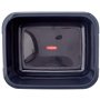 CURVER Cuvette Rectangulaire 9L pour Ménage et Cuisine - Bains de pieds, Pédicure - Bac de Lavage Pratique et Empilable - Pour L