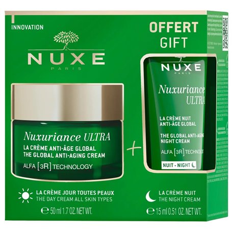 Nuxe Nuxuriance Ultra La Crème Anti-Âge Global 50 ml + La Crème Nuit Anti-Âge Global 15 ml Offerte