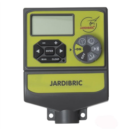 Jardibric - Programmateur Électrovanne 4 Voies - 24 Volts - Gérez Efficacement l'Arrosage de Votre Jardin avec ce Programmateur