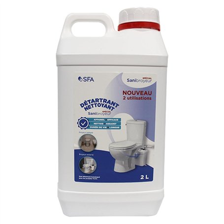 SFA Détartrant pour Sanibroyeur et broyeur WC - 2 litres