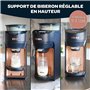 BÉABA, Chauffe Biberon, Preparation Biberon Automatique et Instantanée en 20 secondes Sans Préchauffe, Dose Mélange Distribue le