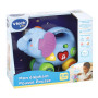 VTech- Elephant Pousse Baby Jouet Premier Age, 80-513605, Multicolore - Version FR