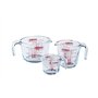 Pyrex - Lot de 3 Brocs Mesureur 0