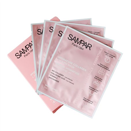 SAMPAR Masque Collagène Visage Coréen - Masque Hydrafuse Collagène Visage Korean 4h- Traitement des rides