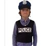 RUBIES - Kit de Policier pour Enfants - Taille Unique 5 à 8 Ans - Costume de Policier Français avec Casquette, Plastron et Menot