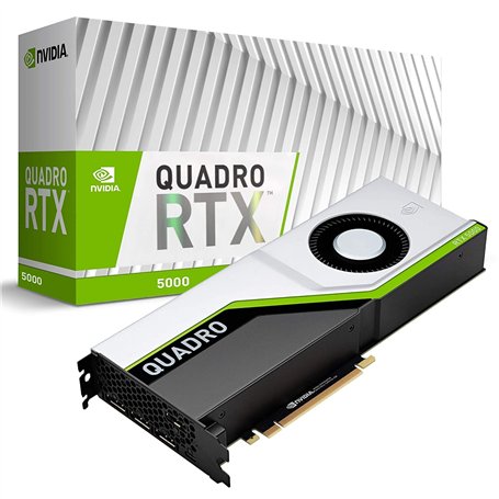 PNY Quadro RTX 5000 Carte Graphique Professionnelle 16GB GDDR6 PCI Express 3.0 x16