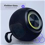 APM Enceinte Bluetooth Portable, Orbit360°, Fonction Radio, Enceinte sans Fil, Format Compact, Haut-Parleur Longue Autonomie jus