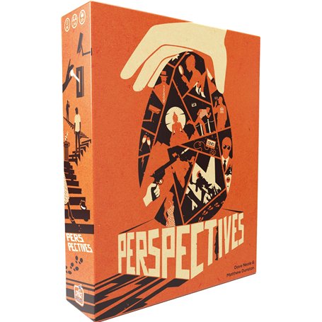 Asmodee Space Cowboys Perspectives - Jeux de société - Jeux d'enquêtes - Jeu coopératif et immersif - A partir de 12 Ans - 2 à 6