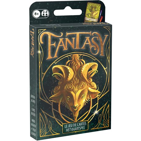 Asmodee | Fantasy | FR/NL | Jeu de Cartes | dès 8 Ans | Jeu de Société | Simple & Rapide | Univers Fantaisie avec Farfadets