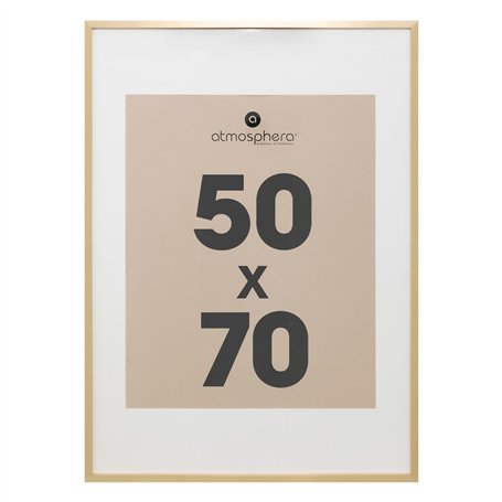 Atmosphera - Cadre photo manu doré 50x70cm
