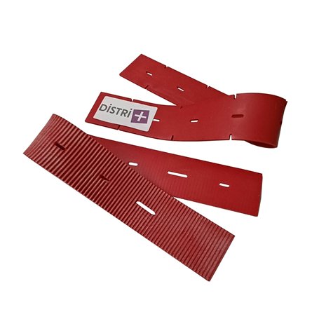 Distri+ - Kit raclette latex compatible pour autolaveuse GHIBLI ROLLY - Alternative pour référence d'origine Ghibli 96.0085.00