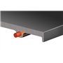 riviera&bar - Combiné Plancha Grill Professionnelle QPL800 - Bi-Zone - 1910 cm² de Zone de Cuisson Réglable - Idéale pour 8 à 10